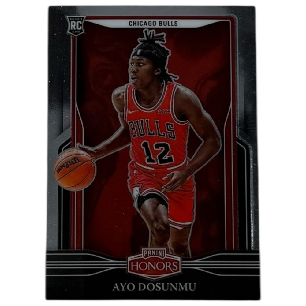 Ayo Dosunmu 2021-22 Panini Chronicles Honors Silver #682 RC Chicago Bulls
